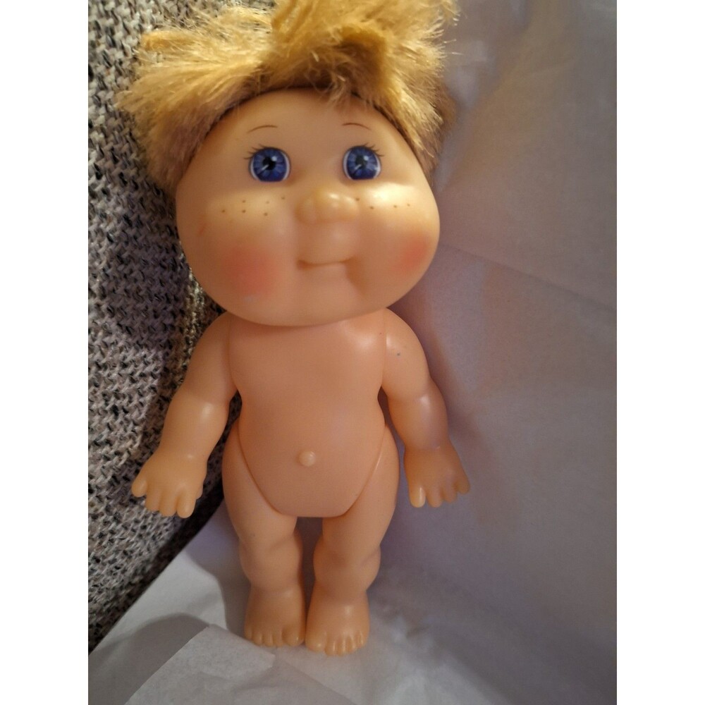 Cabbage Patch Kid Doll Splashin Kids HM#3 Blue‎ Eye Hard Body Aqua signed